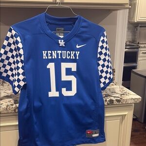 Nike Kentucky Blue Football Jersey